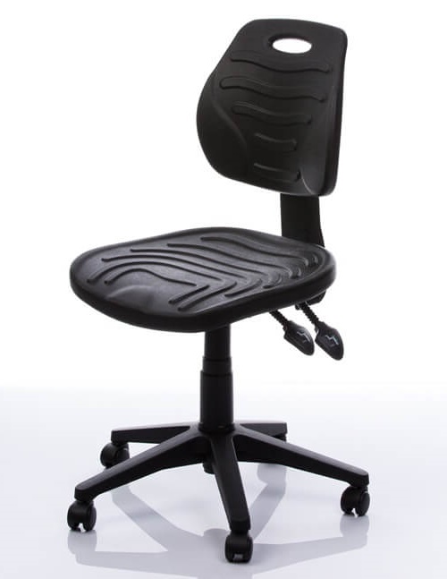 Softy poliuretán habosított felületű munkaszék ipari szék üzemi szék oktatási szék