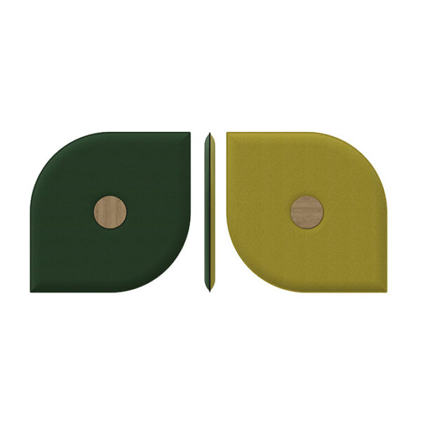 Floracoustic hangszigetelő panel 600x600 mm - Sötétzöld-olajzöld