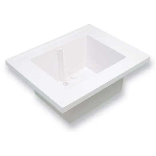 PP mosogatós munkalap beépített mosogatóval 750 x 600 mm