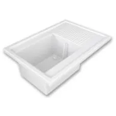 PP mosogatós munkalap mosogatóval 900x650mm