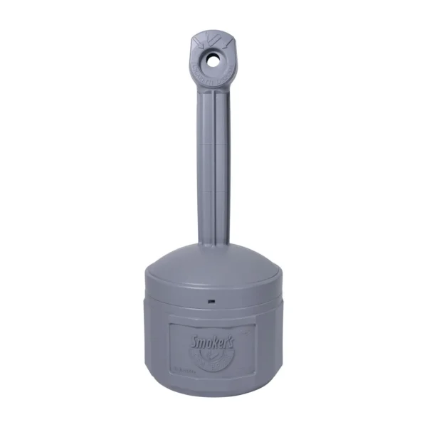 Smoker's Cease Fire® Cigarettacsikk-gyűjtők 2680 Justrite cigarettagyűjtő Pewter Szürke 41.9cm x 97.8cm