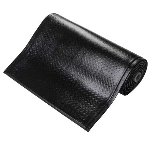 Orthomat® Comfort Plus fáradáscsökkentő szőnyeg – 0.9 m x folyóméterenként, Fekete