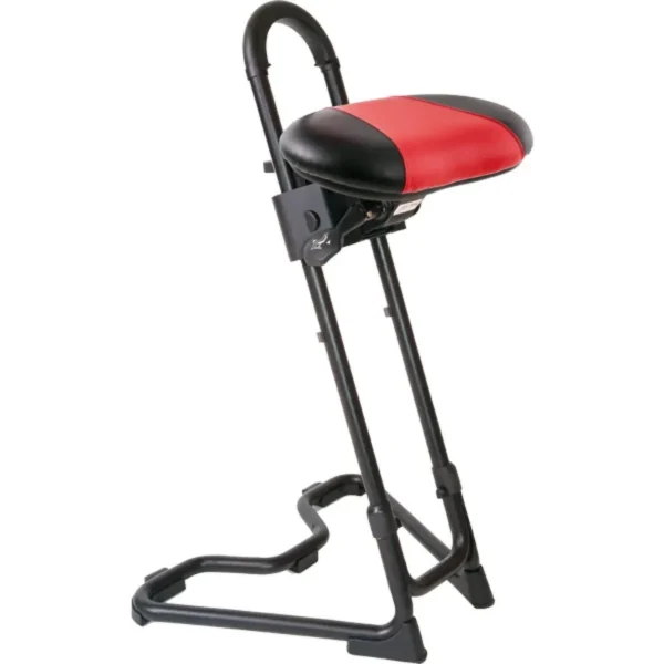 Ipari állómunka-szék műbőr 540–900 mm magasságállítással